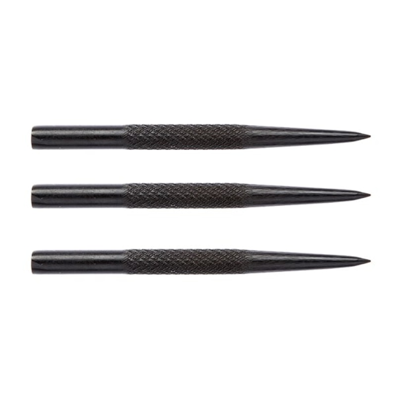 Winmau Knurled Black Dart Points