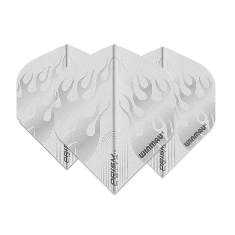 Winmau Prism Delta White Dart Flights