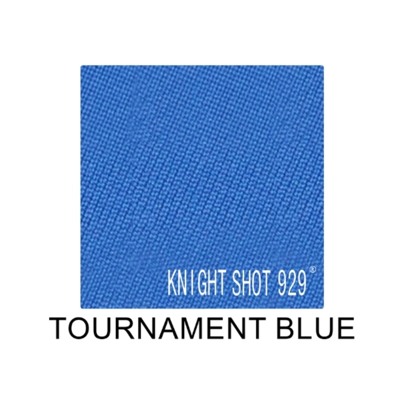 Knight Shot 929 Billiard Cloth Tournament Blue