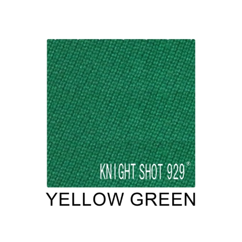 Knight Shot 929 Billiard Cloth Yellow Green