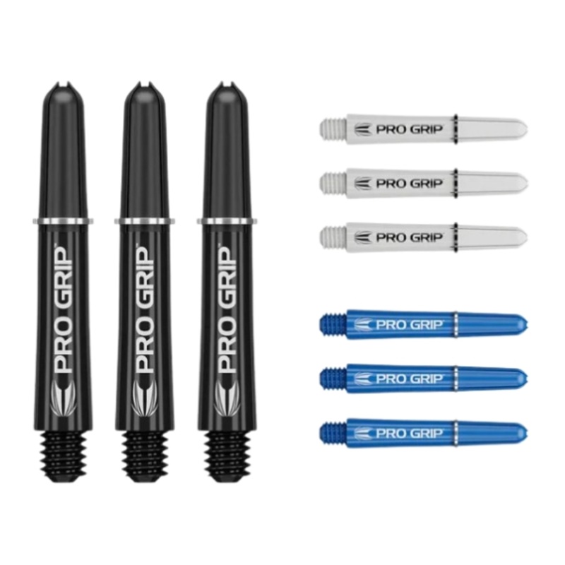 Target Pro Grip Shaft Intermediate Black/White/Blue 3 Sets | 9 Pcs