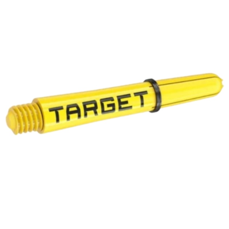 Target Pro Grip Tag Yellow-Black Dart Shaft | Intermediate