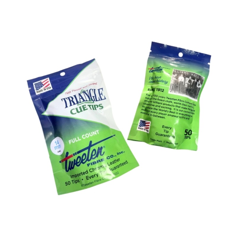 Triangle 14mm Cue Tips  Bag of 50