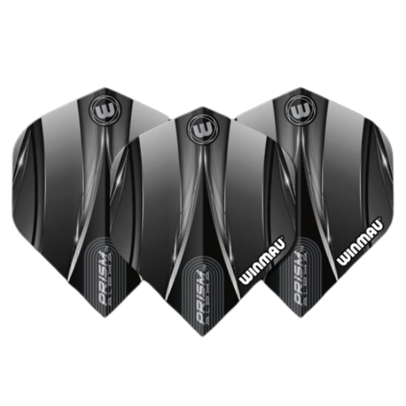 Winmau Prism Alpha Black Flight