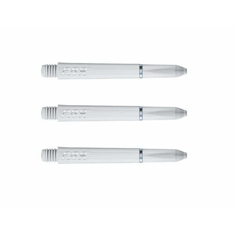 Winmau Pro Force White Dart Shafts | Medium