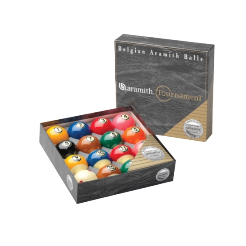 Aramith Tournament Pro-Cup Tv Pool Ball Set w/ Duramith Technology 57.2 mm w/ 6 Red Dots
