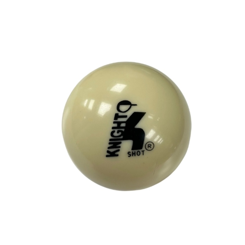 Knight Shot 2 1/16 Snooker Cue Ball w/ Knight Shot Logo