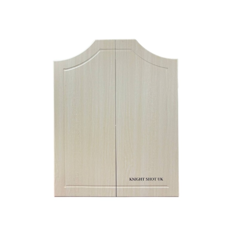 Knight Shot Dartboard Cabinet Oak