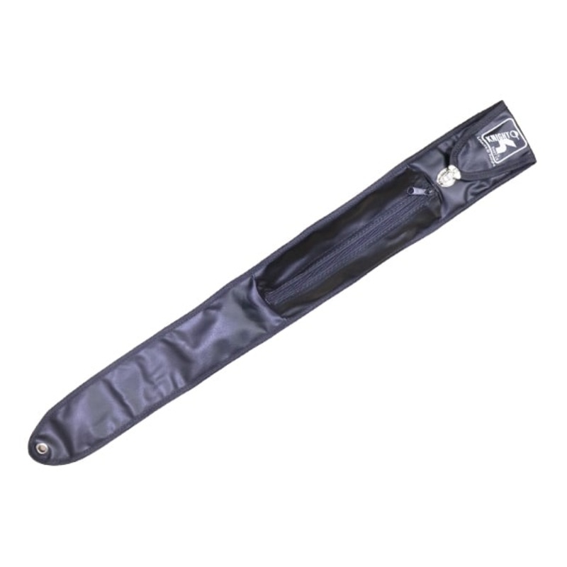 Knight Shot Leather Billiard Cue Soft Case 32 | Black | For 58 2pc Billiard Cue