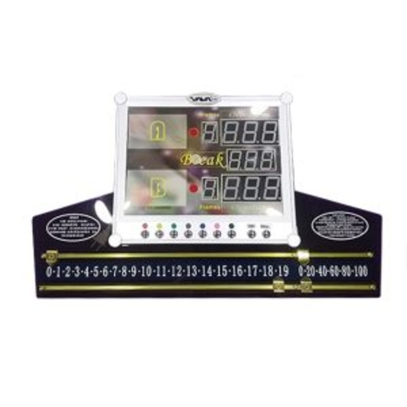 Knight Shot Pool Electronic Score Board with Manual and Remote Control