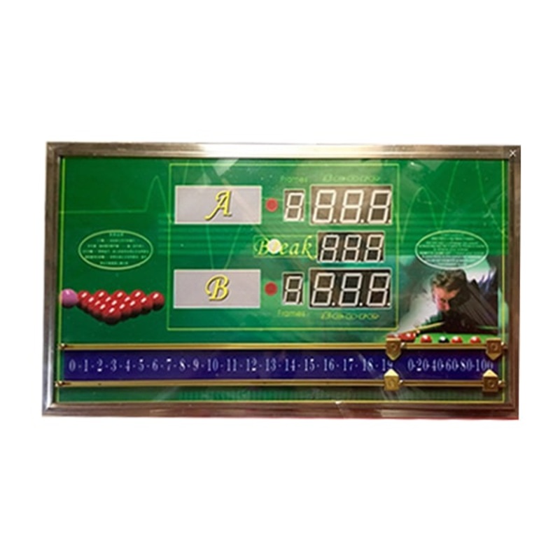 Knight Shot Snooker Electronic Score Board w/ Manual And Remote Control