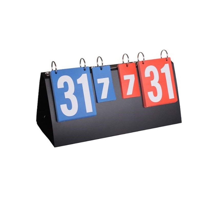 Knight Shot Table Tennis Score Board (Black with Yellow Scoring Numbers)
