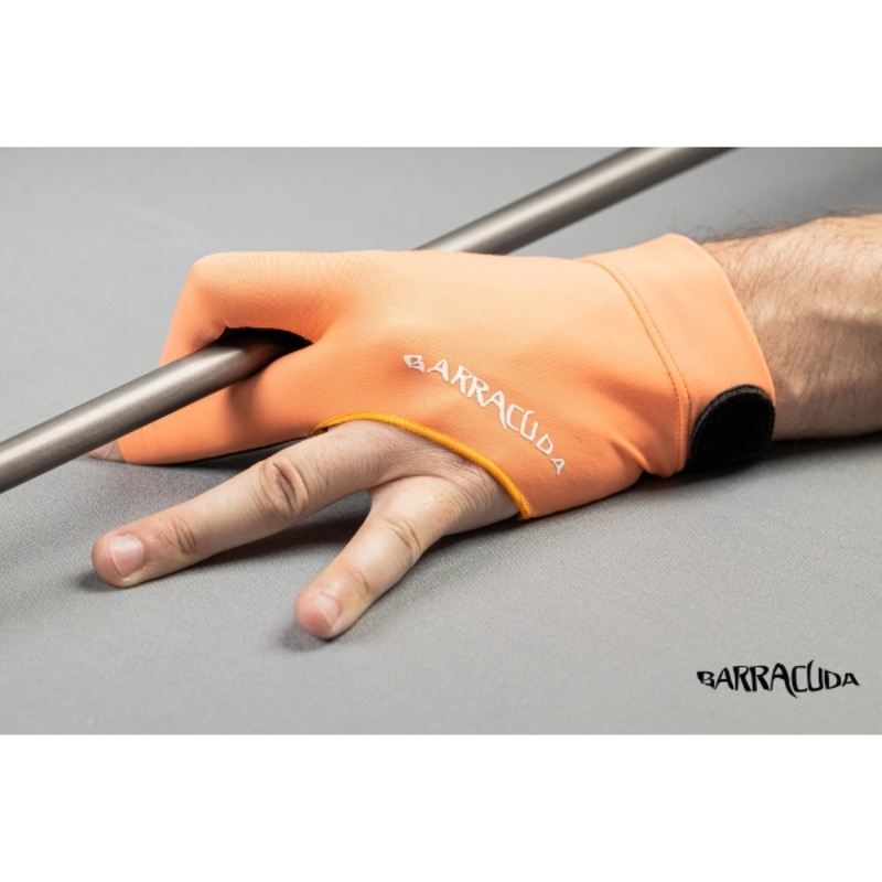 Barracuda Billiard Glove | Left Hand | Orange