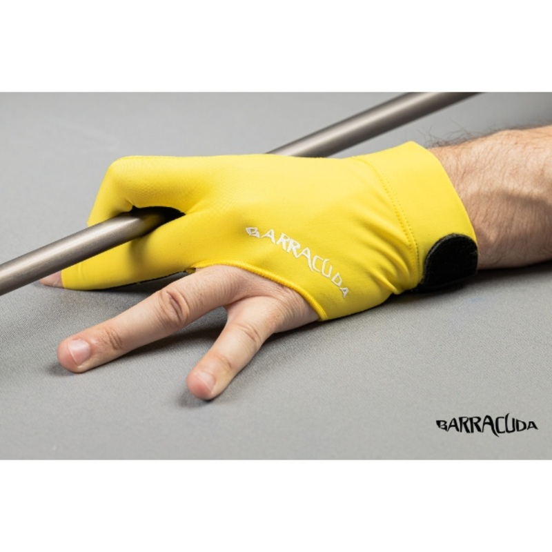 Barracuda Billiard Glove | Left Hand | Yellow
