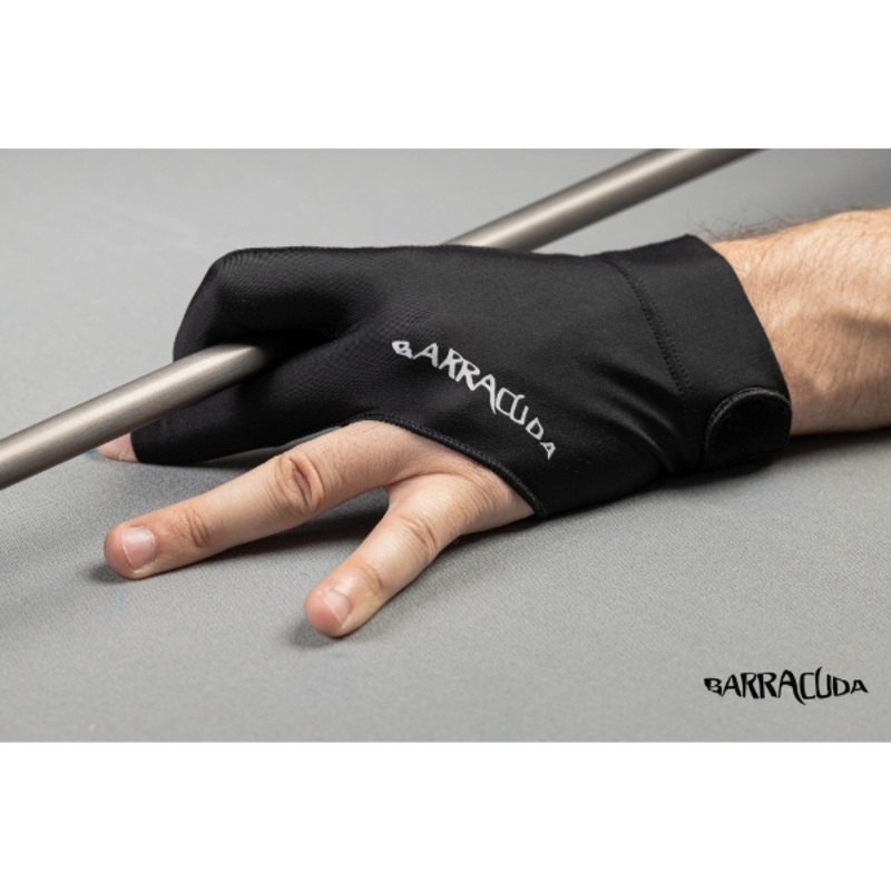 Barracuda Billiard Glove | Right Hand | Black