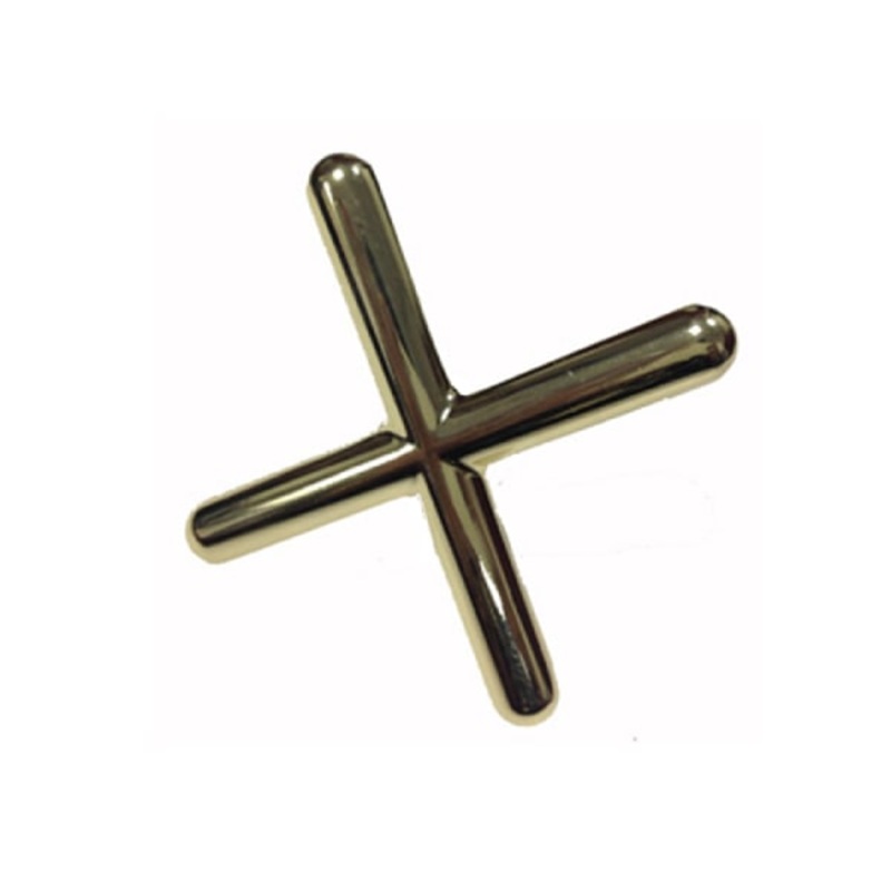Knight Shot Bridge Cross Head Brass