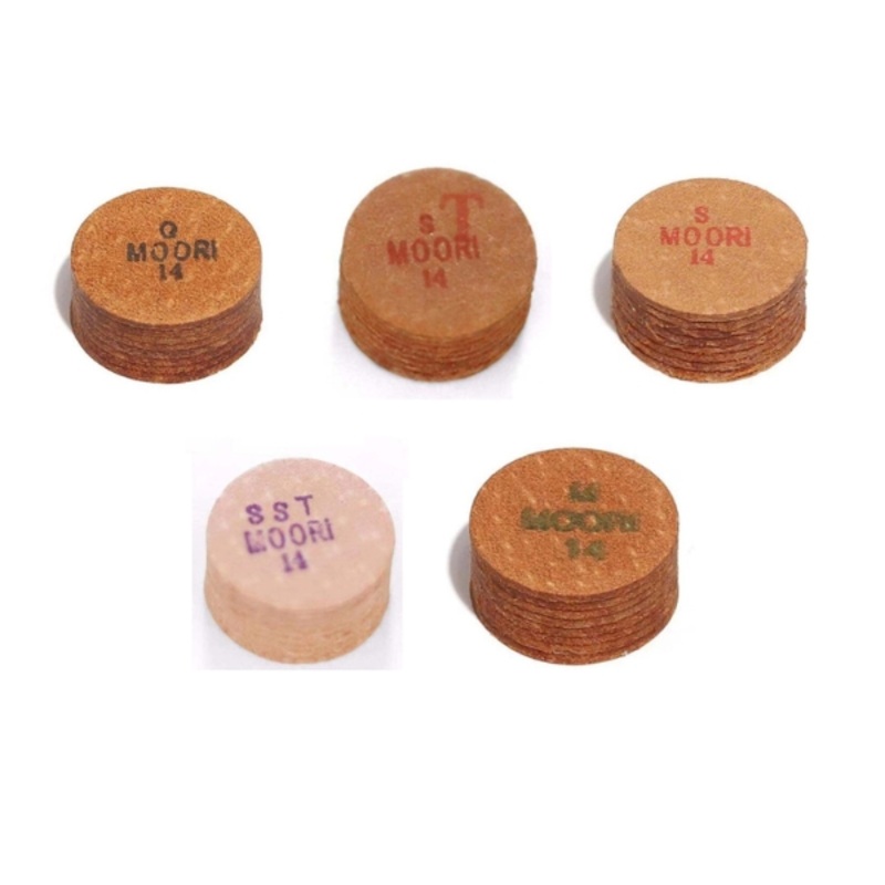 Moori Billiard Cue Tip Regular Series 14mm