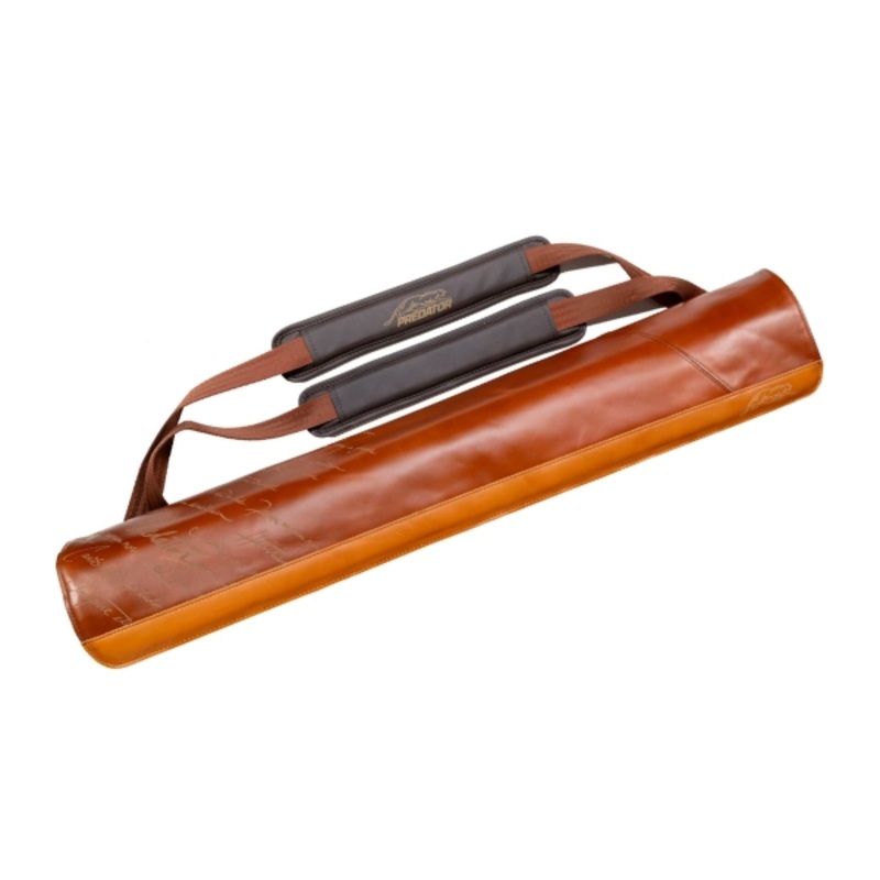 Predator Limited Edition Legacy Pool Cue Case  Light Brown  2 Butts x 4 Shafts