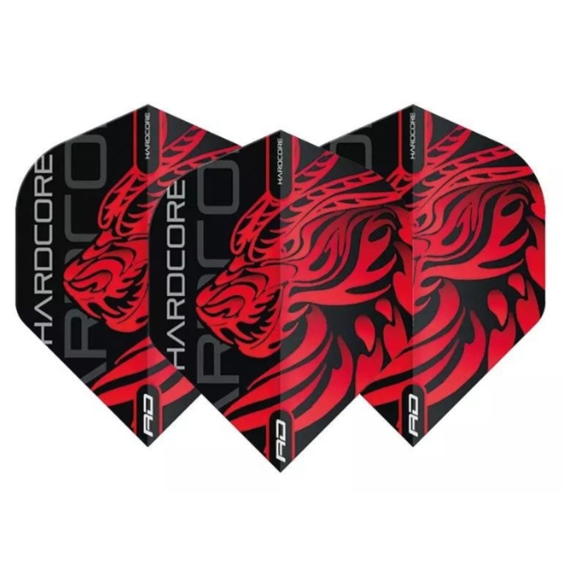 Red Dragon Jonny Clayton Dragon Hardcore Standard Dart Flights
