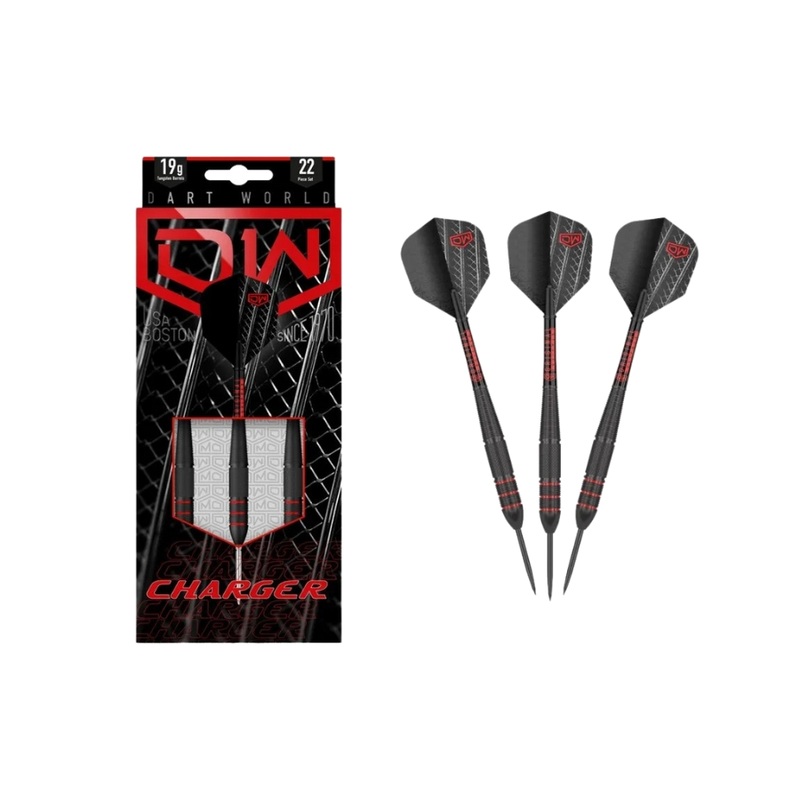 Dart World Charger Steel Tip Darts 25g (3pcs)