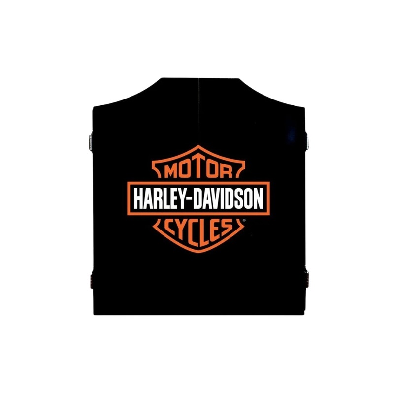 Dart World Harley Davidson Classic Dartboard Cabinet