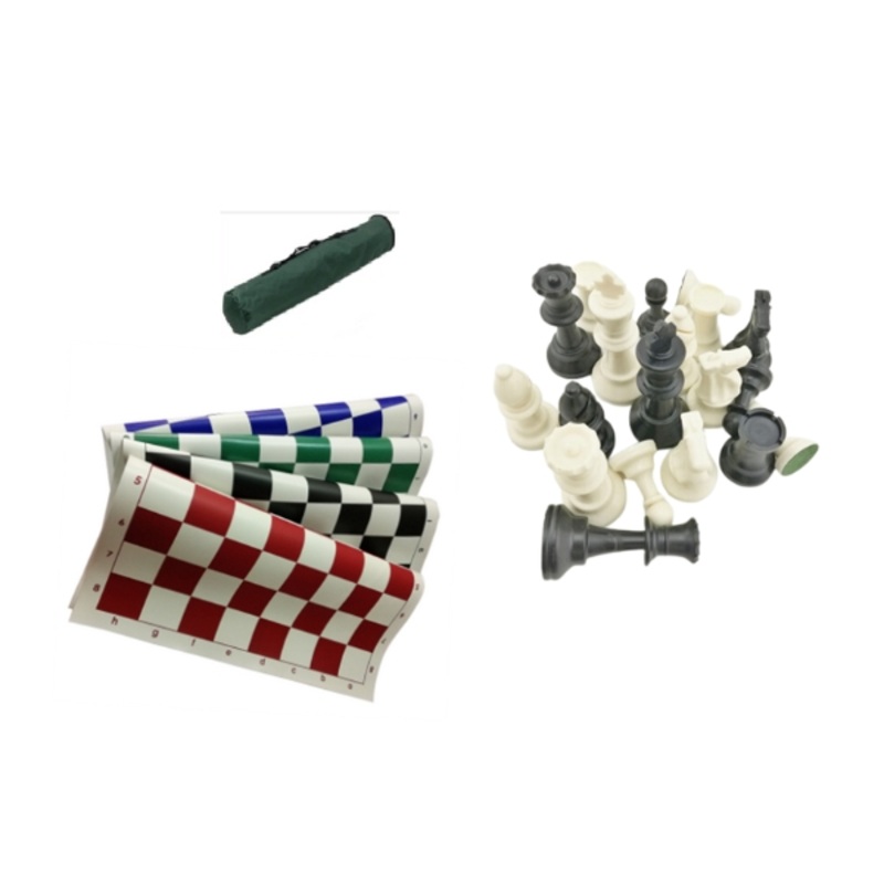 Leap Chess Board Set Chess Pieces & Carry Case
