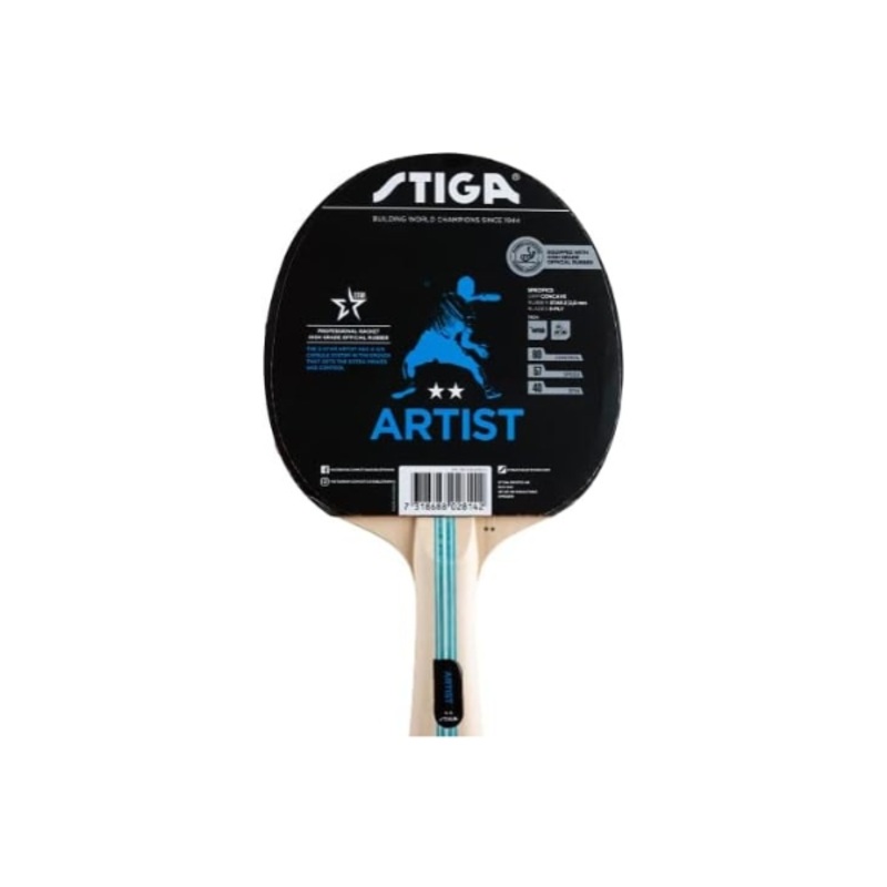Stiga Artist Table Tennis Bat 2-Star