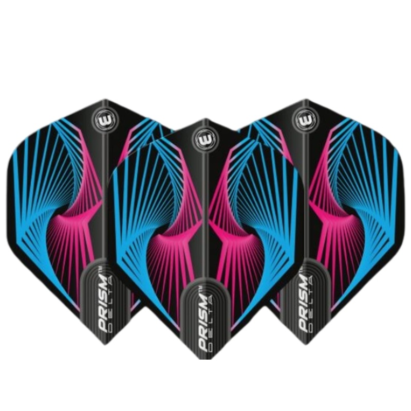Winmau Prism Delta Blue & Pink Flight