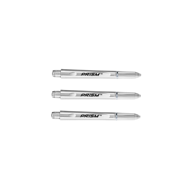 Winmau Prism Shaft 1.0 Medium Clear Shaft (3pcs)