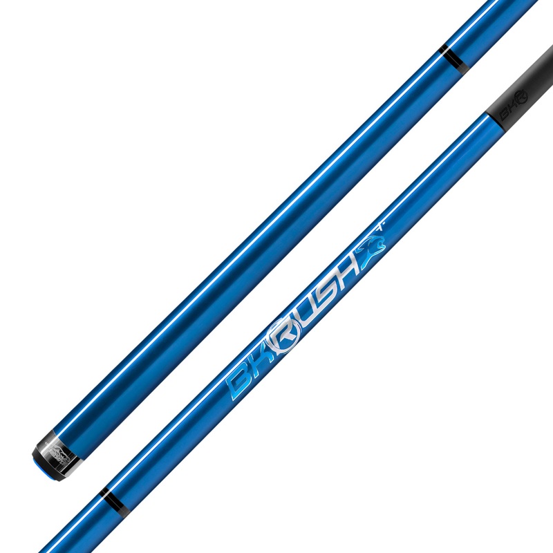 Predator BK Rush Plus Blue Streak Jump/Break Cue – No Wrap