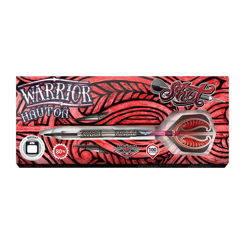 Shot Warrior Hautoa Steel Tip 3 Dart Set – 24gm