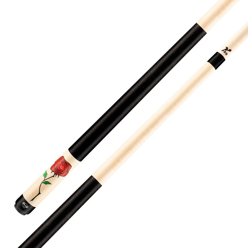 Viking Pool Cue – DeCues Wild Rose