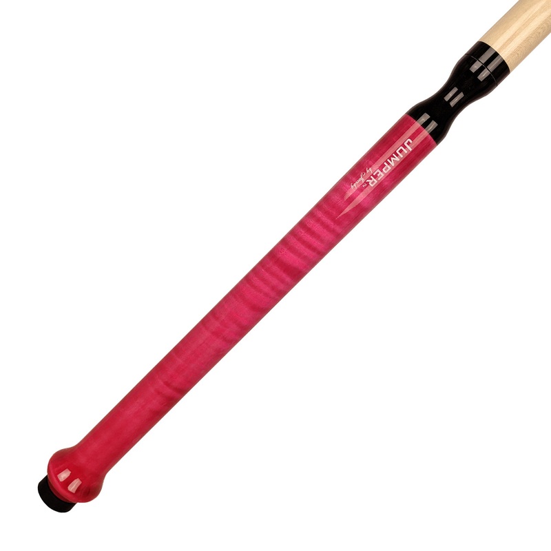 Jacoby Pink Curly Maple – Jump Cue
