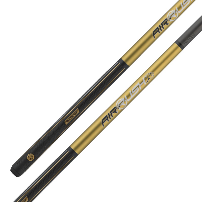 Predator Air Rush Gold Jump Cue – Sport Wrap