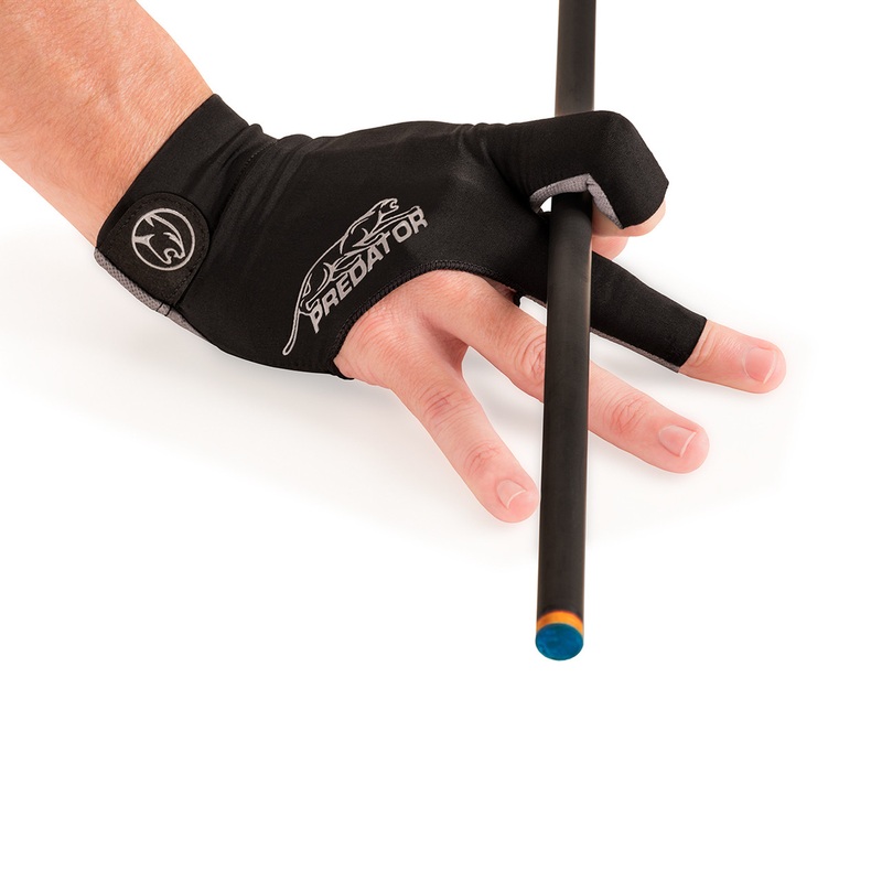 Predator Second Skin Pool Glove – Black and Gray – Right Hand