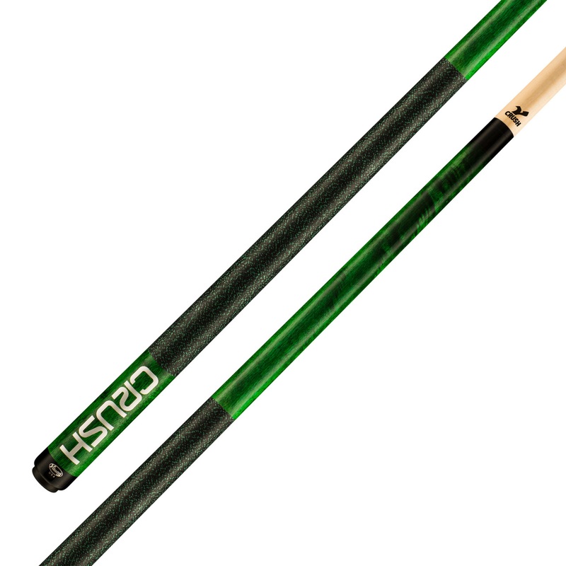 Viking Crush Break Cue Emerald Green – Linen Wrap