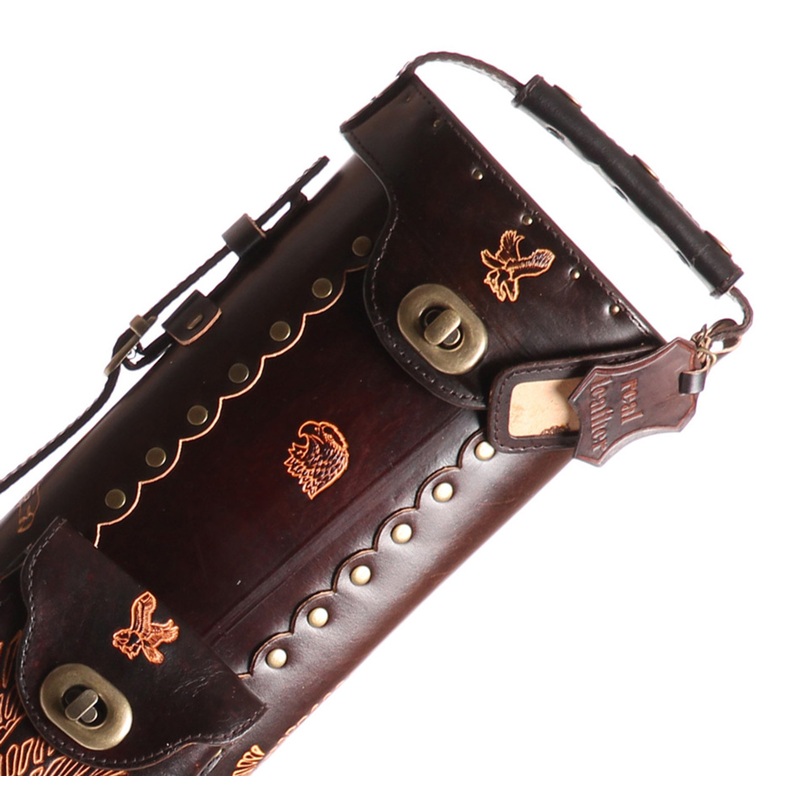 Instroke Saddle Small Eagle Pool Cue Case – 3×7