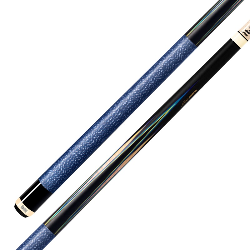 Predator 8 Point Sneaky Pete Black/Curly/Blue Points – Linen Wrap