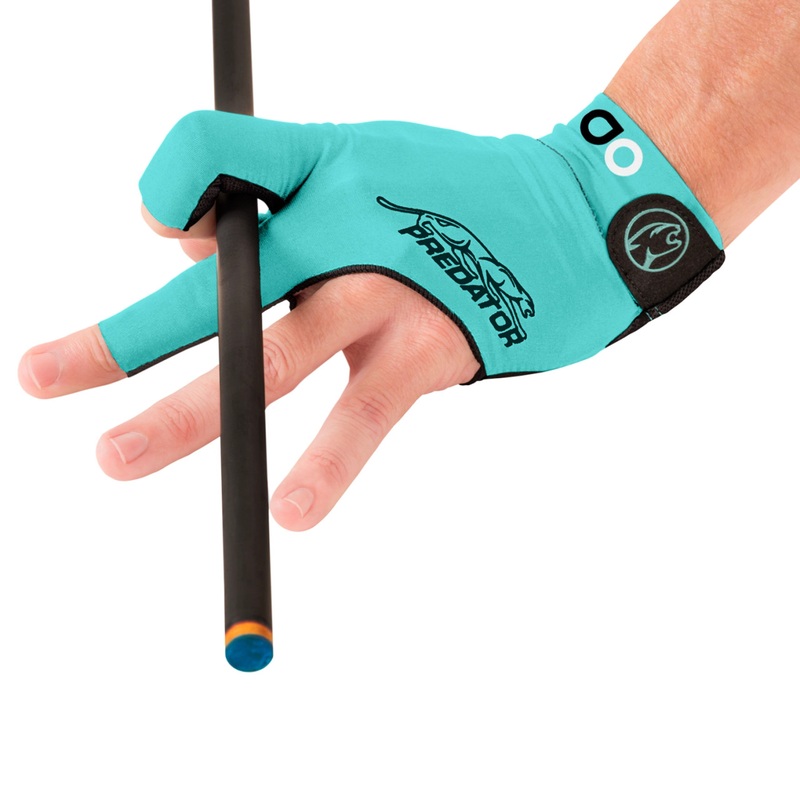 Predator Albin Ouschan Second Skin Billiard Glove – Teal – Left Hand