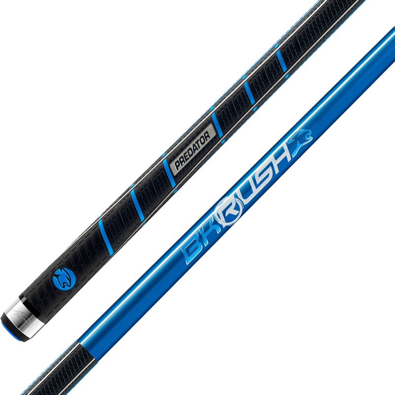 Predator BK Rush Blue Streak Break Cue Sport Wrap