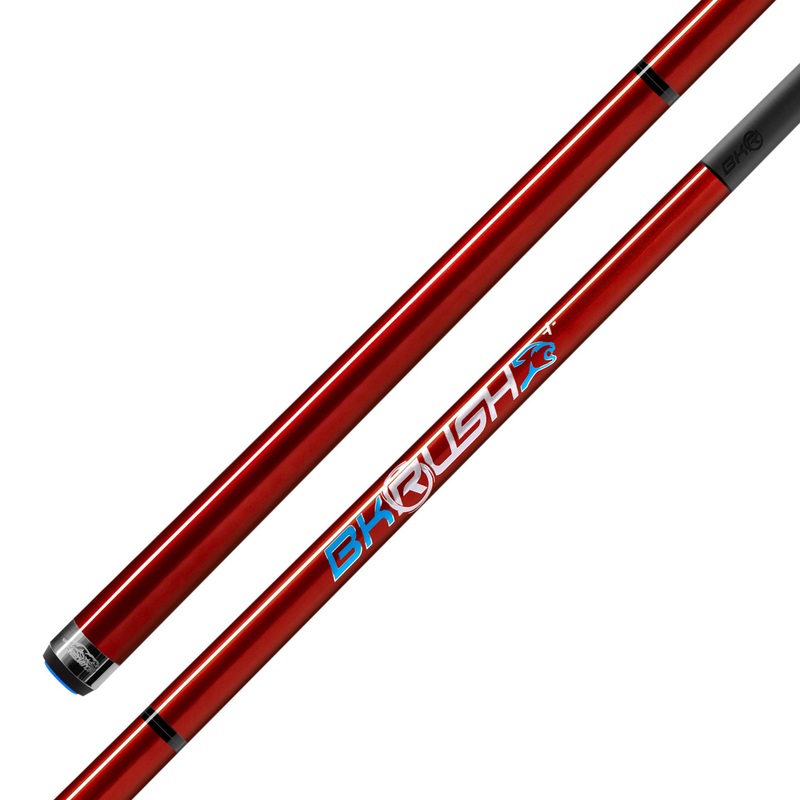 Predator Red BK Rush Plus Jump/Break Cue – No Wrap