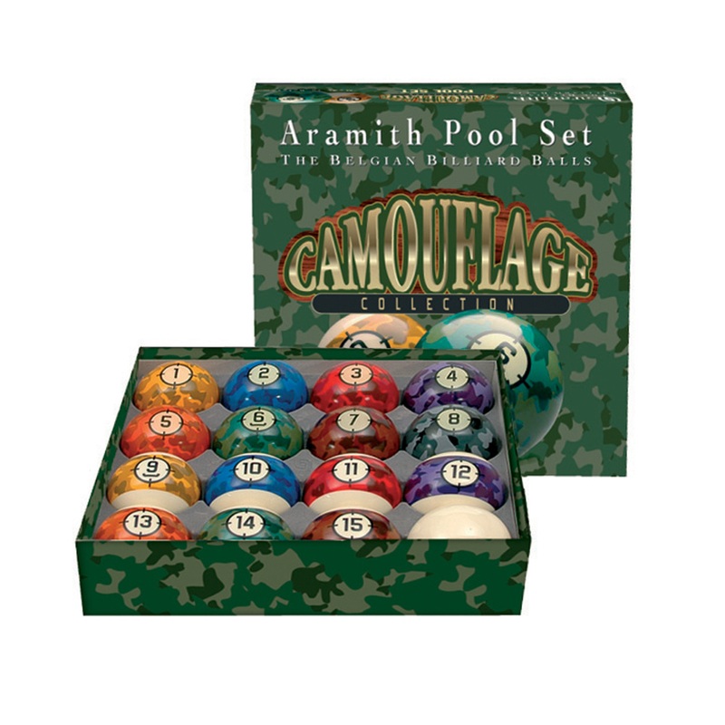 Aramith Camouflage Pool Ball Set