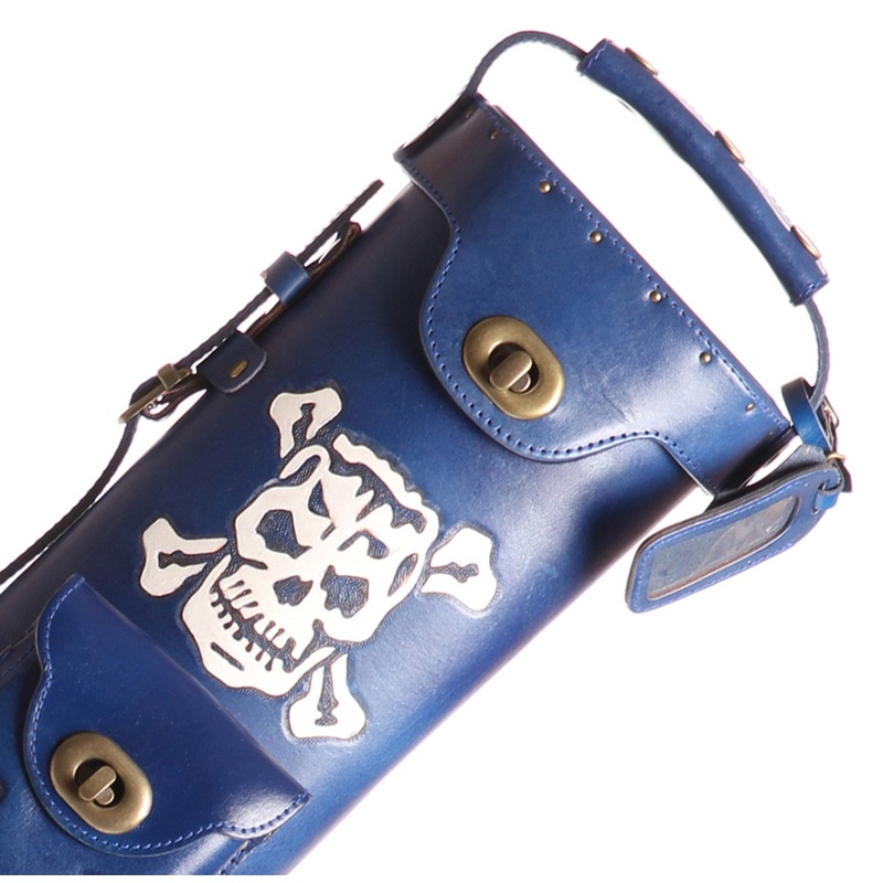 Instroke Knight Skull Pool Cue Case – 3×7