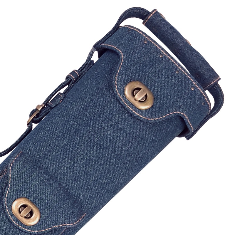 Instroke Limited Denim Pool Cue Case – 3×5