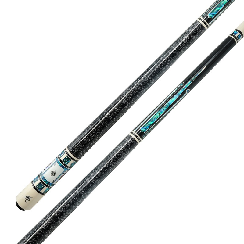 Meucci BMC Casino 3 Pool Cue – Black With Spades