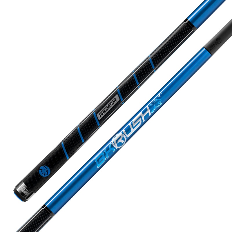 Predator BK Rush Plus Blue Streak Jump/Break Cue – Sport Wrap