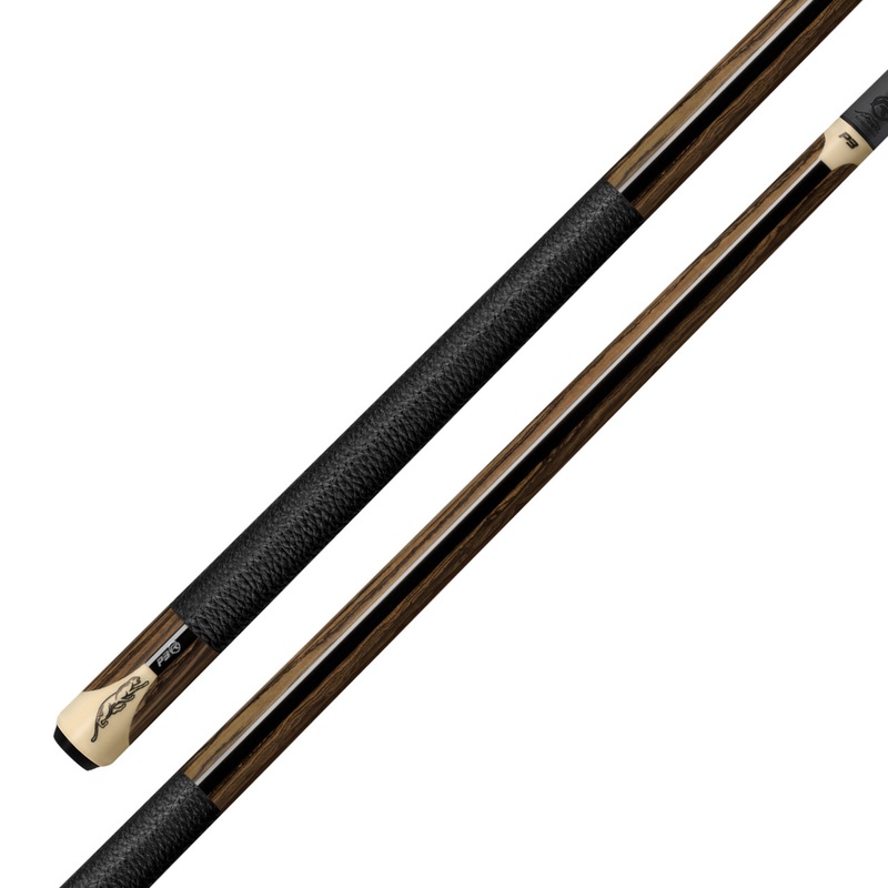 Predator P3 REVO Bocote Pool Cue with Leather Wrap