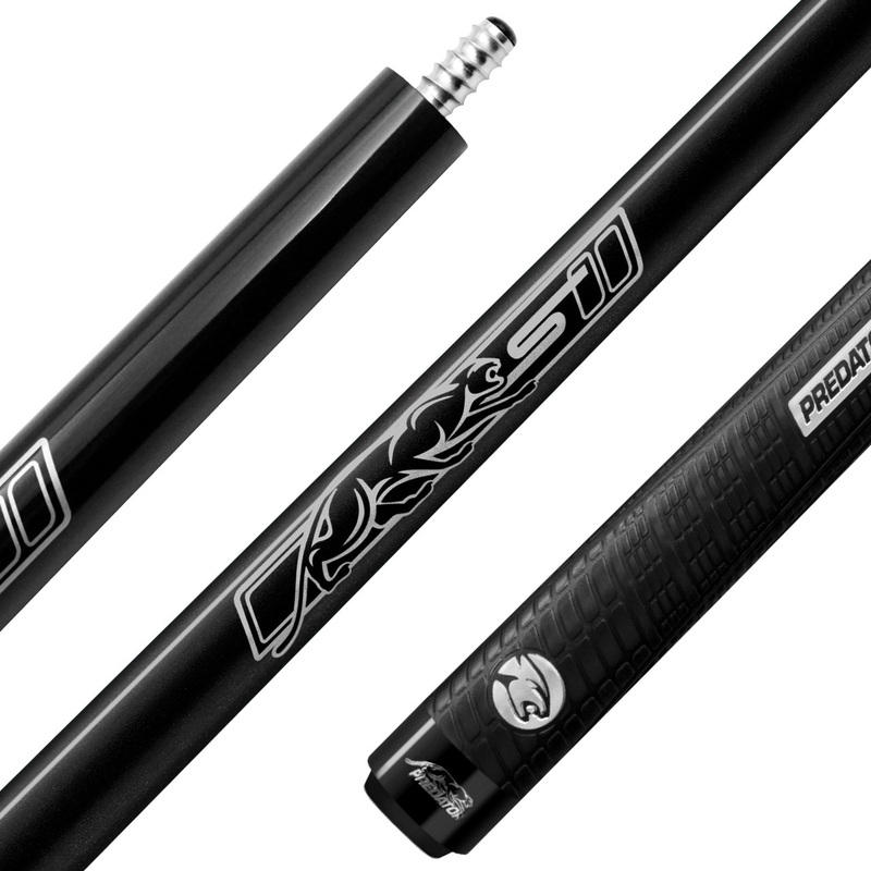 Predator Sport 2 Junior Black Sport Wrap Pool Cue – 52″