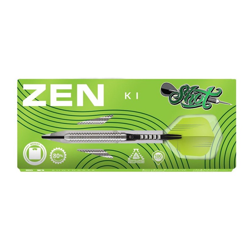 Shot Zen Ki Steel Tip 3 Dart Set – 24gm