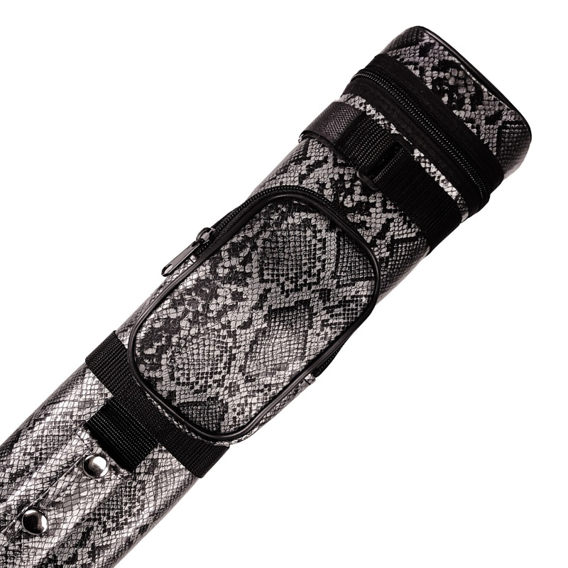 Apex Pool Cue Case 2×4 – Black Snake
